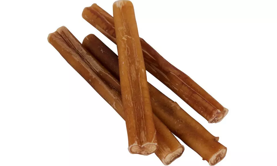 7" Natural Beef Bully Sticks for Dogs (Multiple Options Available) - Primary Image