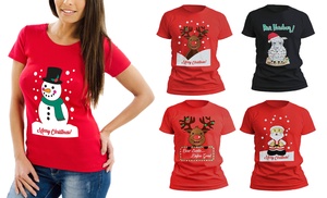 Unisex Christmas Print T-Shirt