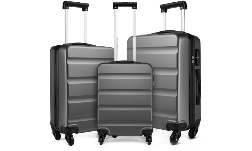 Image 1: One or Three Kono Cabin Size Suitcases