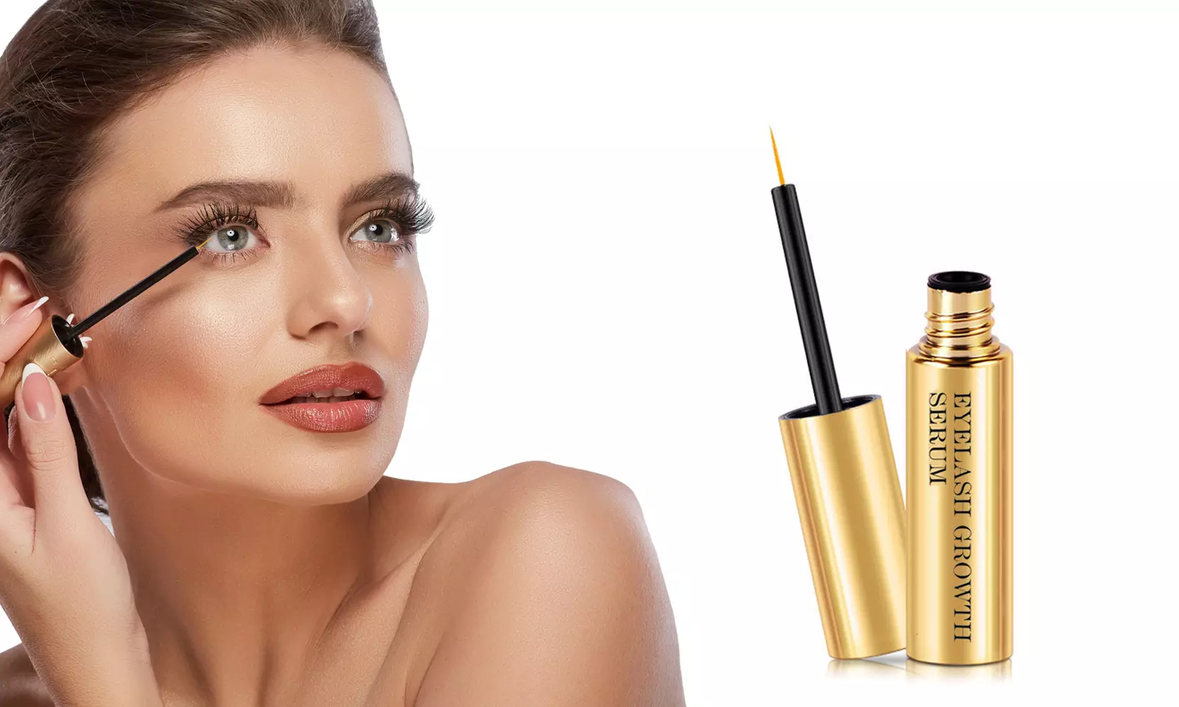 Eyelash Growth and Enhancer Serum (6mL; 1- or 2-Pack) - Primary Image