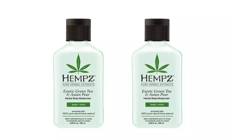 Hempz Herbal Body Moisturizer or Hand Sanitizer (2-Pack) - Second Medium