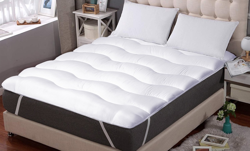 Image 1: Surmatelas en microfibre, Sampur