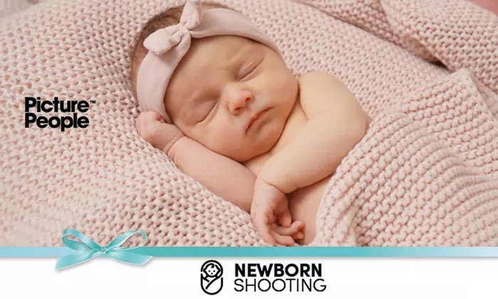 90 Min. Newborn Fotoshooting inkl. 2-5 Bildern + Geschenk