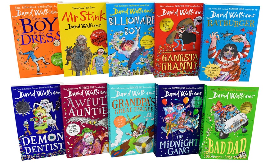 Image 2: HarperCollins Publishers World of David Walliams Book Collection Set