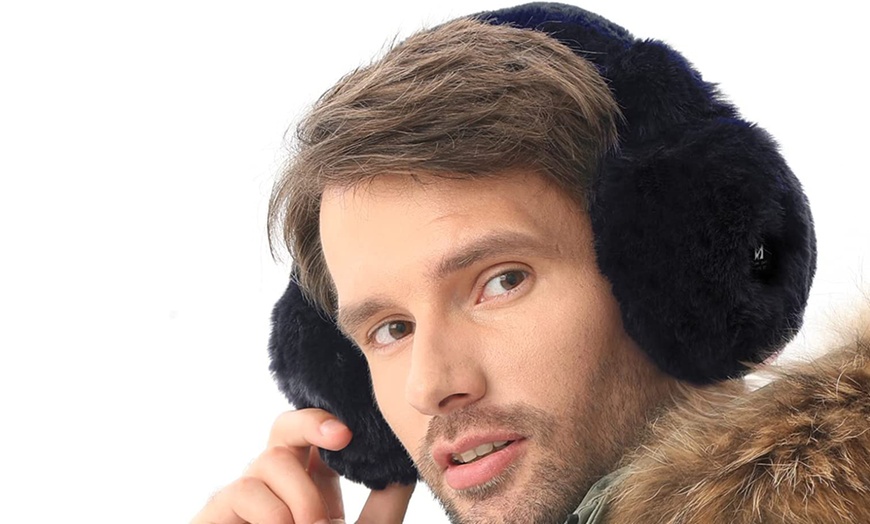 Image 2: Rechargeable Heated Ear Warmers