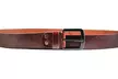 1x oder 2x Leonardo Verrelli Unisex-Gürtel aus Büffelleder im Modell und in der Länge nach Wahl - Second Medium