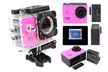 Caméra d'action résistant à l'eau AdventurePro HD 1080p 12MP avec bâton Selfie en option - Second Medium