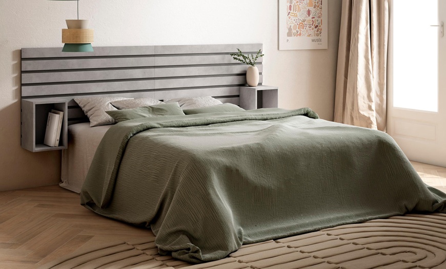 Image 12: Tête de lit en bois