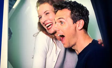 Three- or Five-Hour Photo-Booth Rental from Save the Moment (Up to 59% Off) - Primary Image