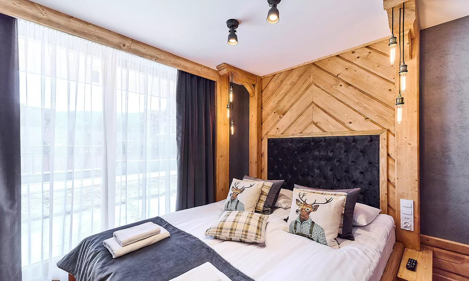 Pokój studio, deluxe lub prestige z wellness w Aparthotelu Giewont