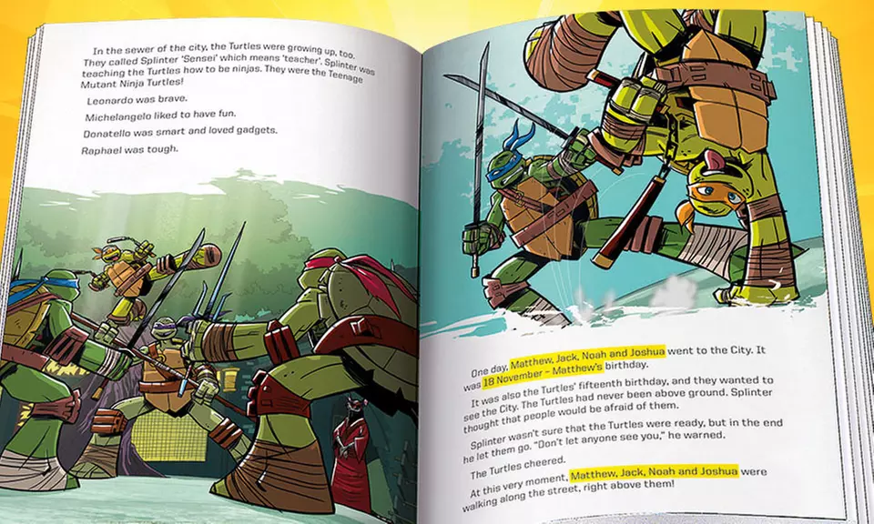 Children's Personalized My Adventures Story Book - Second Medium