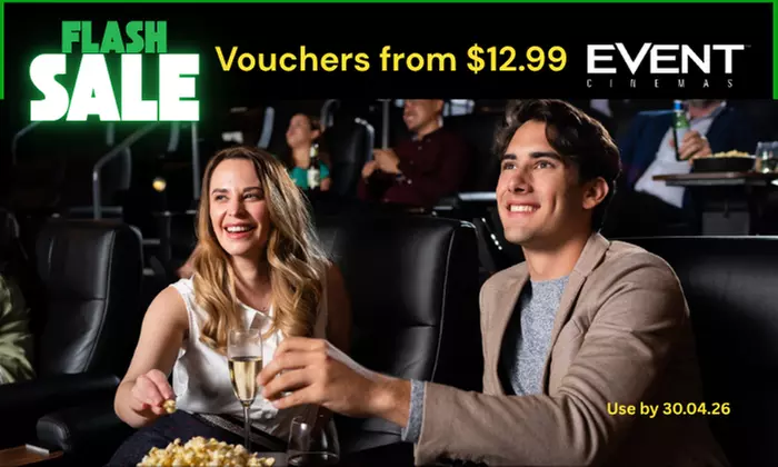 Event Cinema eVouchers Flash Sale