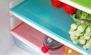 Set of Three or Six Anti-Bacterial Fridge Freshness Mats