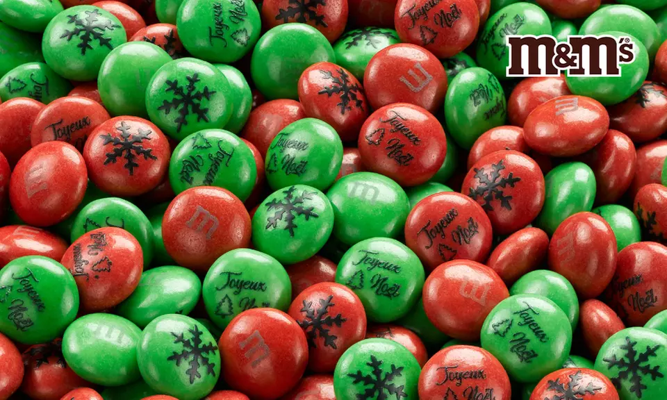 Bon d'achat de 20, 30 ou 50€ pour des M&M'S® personnalisés pour Noël (80% de réduction) - Primary Image