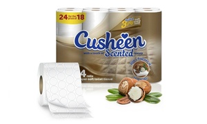  48 or 96 Rolls of Cusheen Quilted Shea Butter 