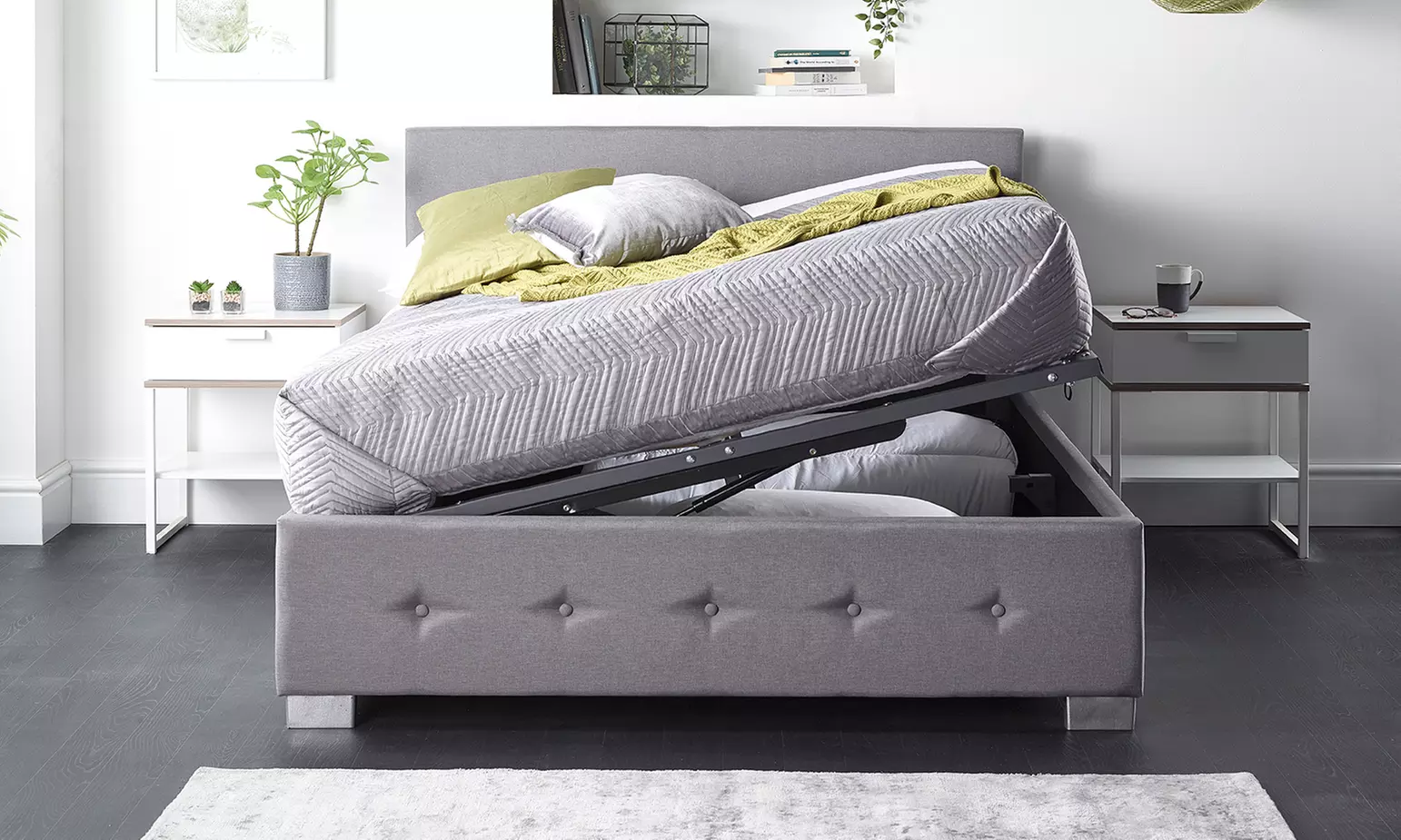 Side Opening Ottoman with Optional Mattress