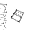 Image 9: Three-Tier Extendable Clothes Airer