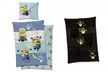 Minions Bettwäsche-Set aus 100% Baumwolle im Motiv nach Wahl mit Glow-in-the-Dark-Effekt - Second Medium