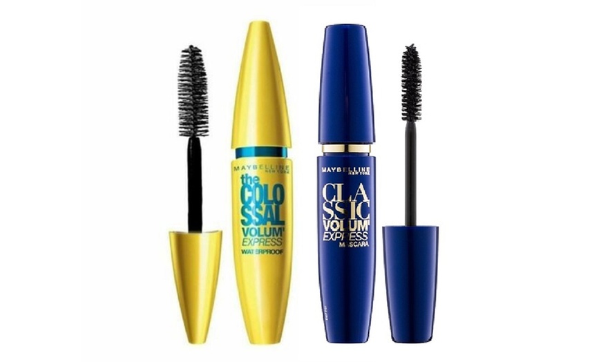 Image 1: Two-Pack of Maybelline Mascaras