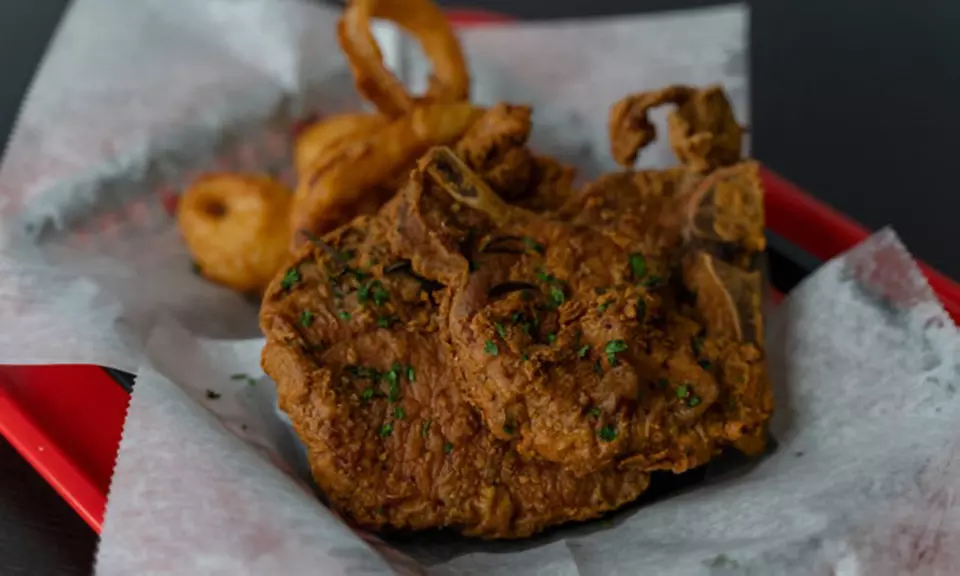 One or Two Combo Plates: Pork Chops, Baked Chicken, or Fried Drumsticks at My Wife Didn't Cook (Up to 31% Off) - Second Medium