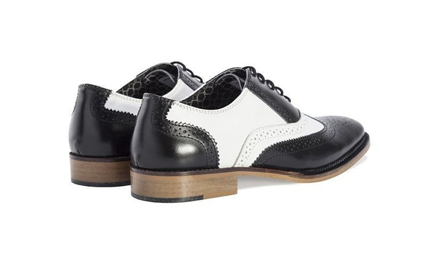 Image 27: Men's Leather Gatsby Brogue Shoes