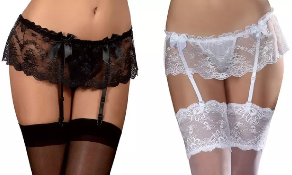 1, 2 ou 3 ensembles porte-jartelles 3 pièces - Second Medium