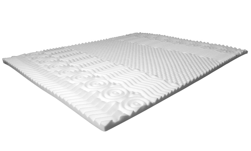 Image 2: Sampur Seven-Zone Mattress Topper