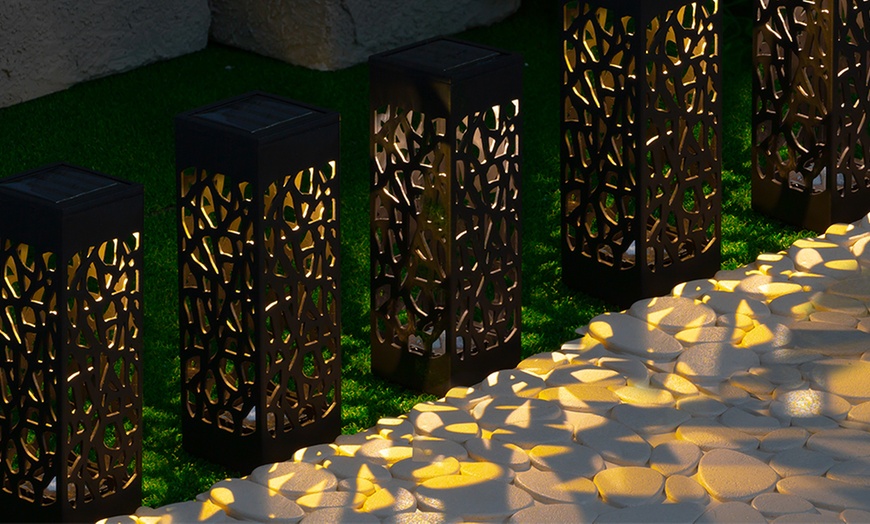 Image 1: Hollow Pathway Solar Lights