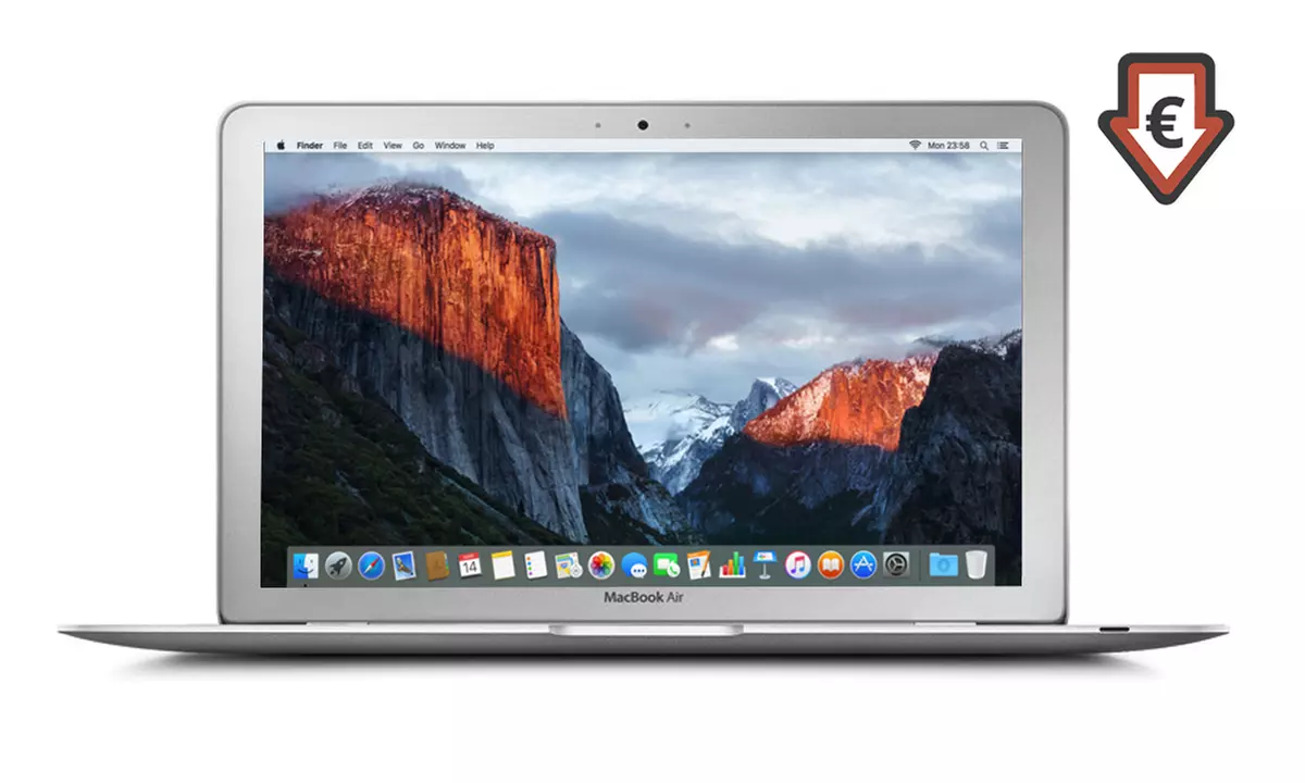Refurbished Apple MacBook Air 11.6'' Core i5 Processor 4GB RAM 128GB HDD A1465 With Free Delivery - Primary Image