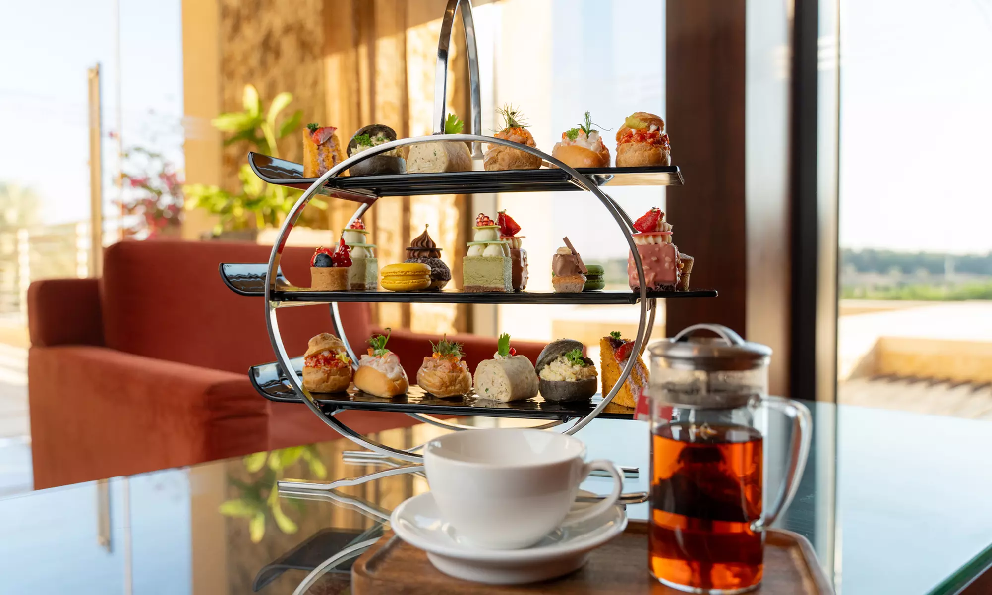 Experience Afternoon Tea Delight for 2, 4, or 6 People @a 5-Star Venue