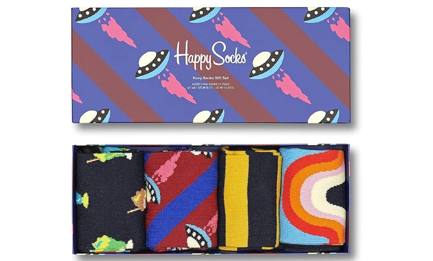 Image 18: Lot de 4 paires de chaussettes Happy Socks