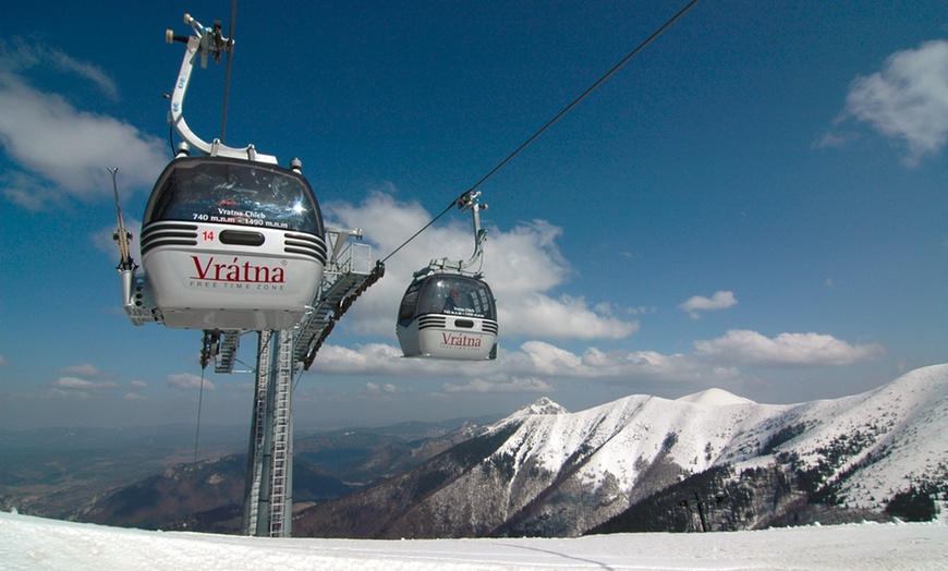 Image 3: Słowacja: całodzienny skipass Dolina Vrátna