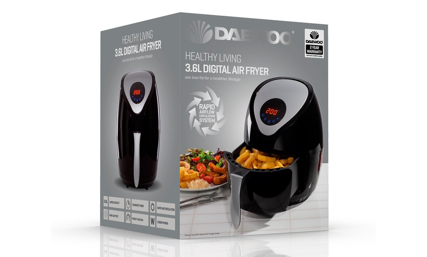 Image 6: Daewoo 3.6L Digital Air Fryer