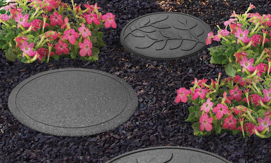 Image 5: One, Two or Four Reversible Eco-Friendly Garden Stepping Stones