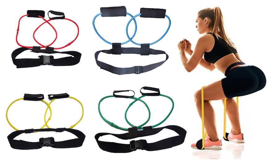 Image 1: Resistance Band for Legs