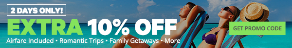 Extra 10% Off Getaways