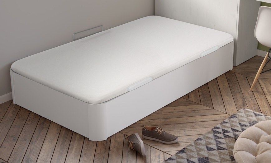 Image 2: Canapé abatible madera apertura lateral en diferentes tamaños con montaje incluido de Royal Sleep 