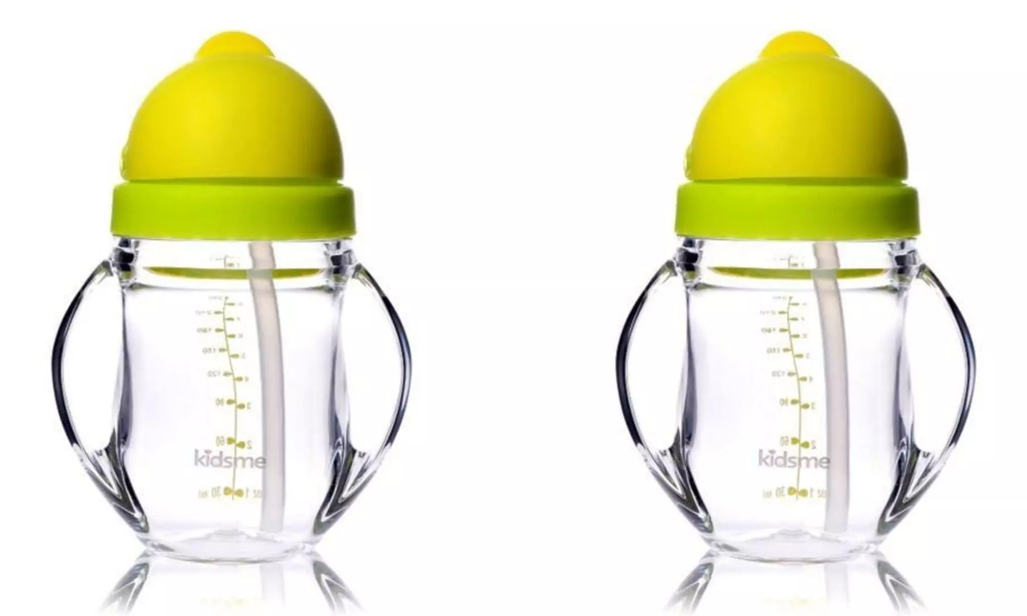 1 ou 2 Bouteilles Kidsme Gobelet d'apprentissage Tritan - Second Medium