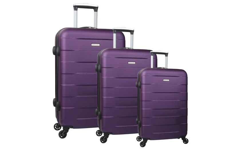 Image 10: Ventura Three-Piece Luggage Set