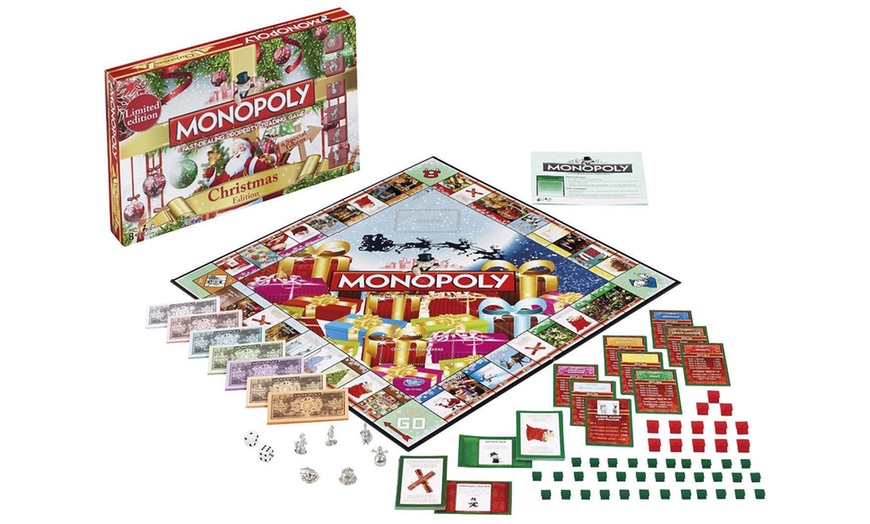 Image 2: Monopoly Christmas Edition