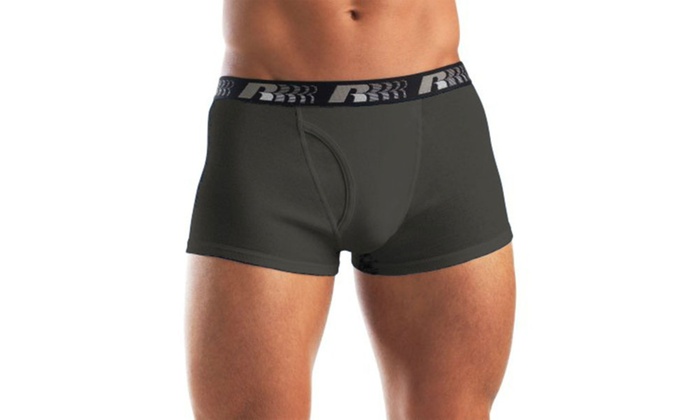 russell boxer briefs short leg