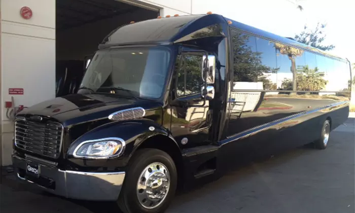 Six-Hour Limo, Mini Coach, or Party Bus Rental at Angel Worldwide Transportation (Up to 20% Off) - Primary Image
