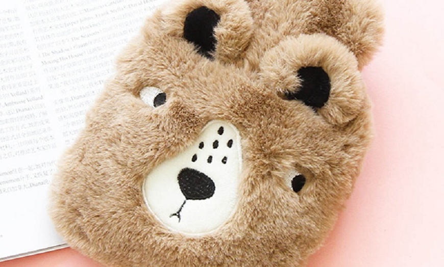 Image 3: Plush Hot Water Bottle