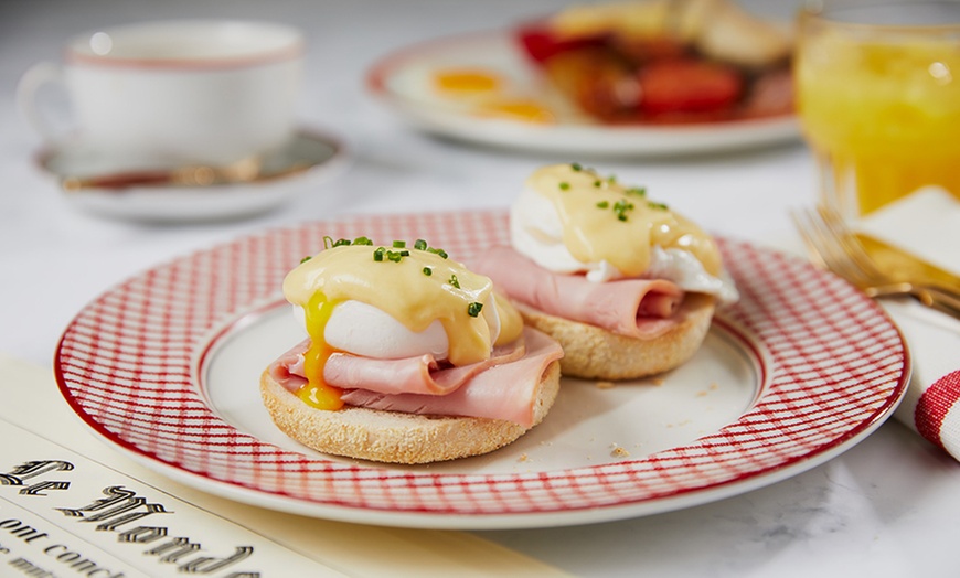 Image 2: Café Rouge: Hot Breakfast with Drink for Two
