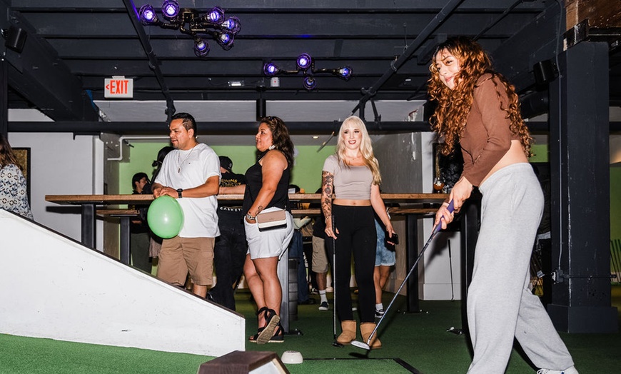 Image 2: Tee Off Together: Mini Golf and Beverages for Two or Four 