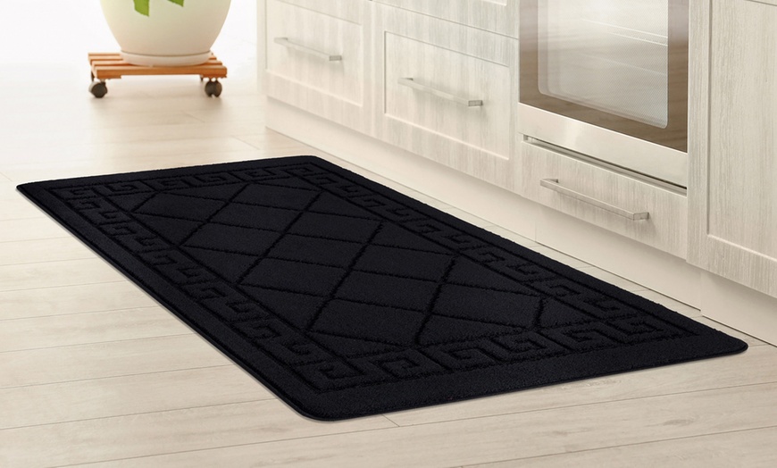 Image 7: Non-Slip Gel-Back Door Entrance Mat