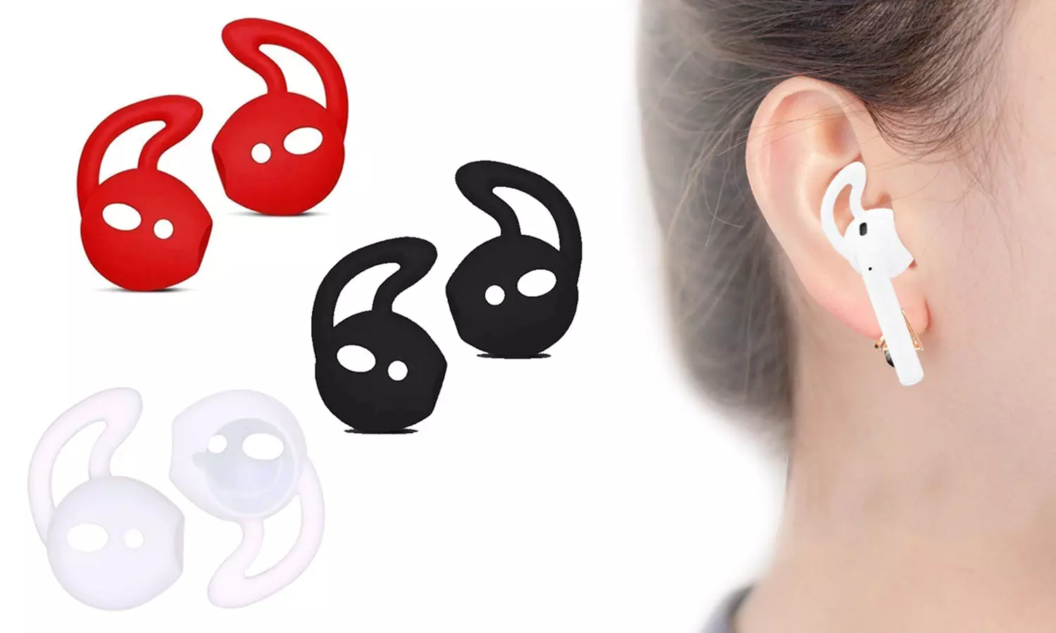 Paire d'embouts en silicone pour Airpods® - Primary Image