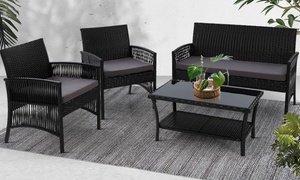  Four-Piece Outdoor Ratta... 