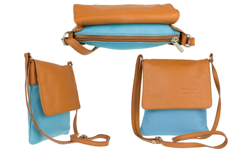 Image 31: Laura Leather Shoulder Bag