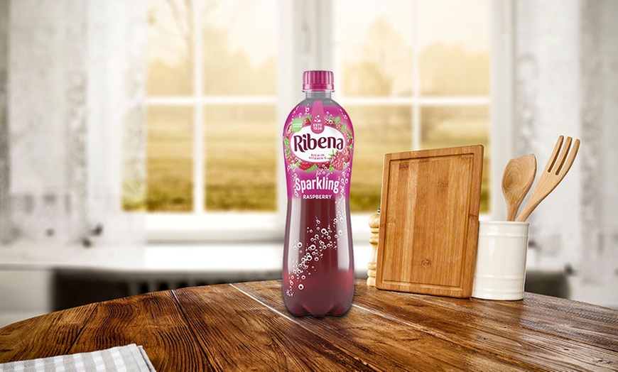 Image 3: 12-Pack of Ribena Raspberry Juice Drink 500ml